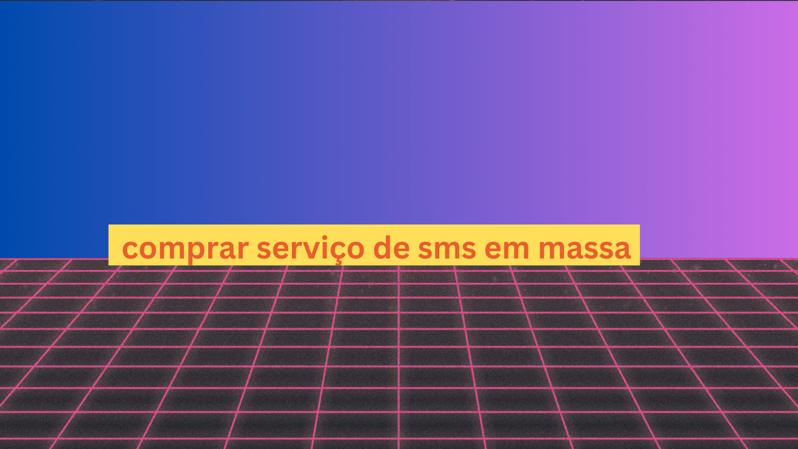 comprar serviço de sms em massa