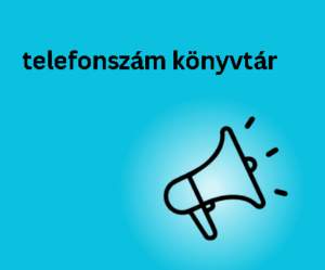 telefonszám könyvtár