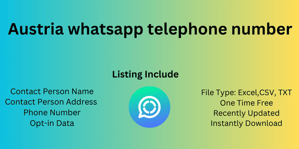 Austria whatsapp telephone number