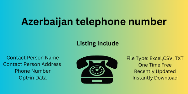 Azerbaijan telephone number