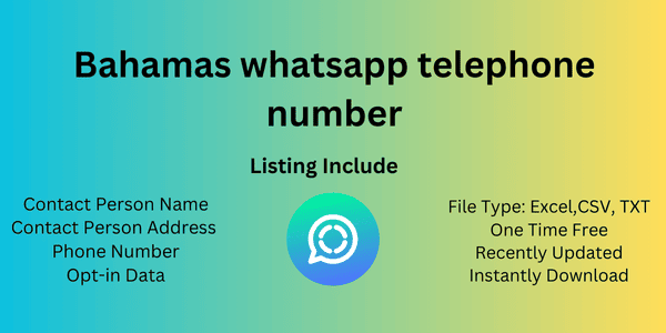 Bahamas whatsapp telephone number