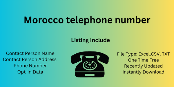 Morocco telephone number